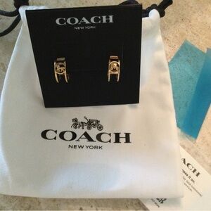 Coach earrings